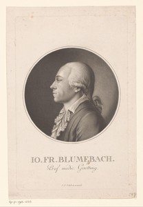 Portret van Johann Friedrich Blumenbach