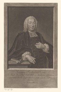 Portret van Johann Friedrich Cotta