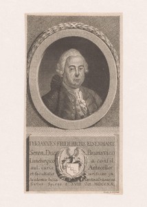 Portret van Johann Friedrich Eisenhart