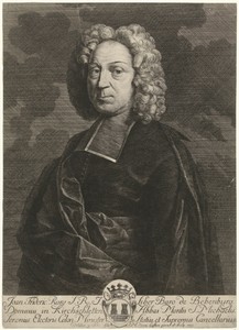 Portret van Johann Friedrich Karg, baron van Bebenburg