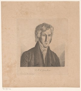 Portret van Johann Friedrich Ludwig Göschen