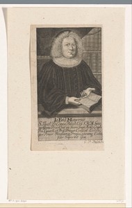 Portret van Johann Friedrich Mayer