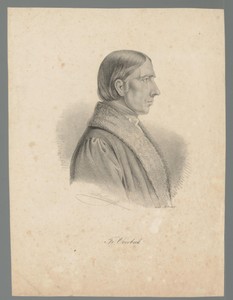 Portret van Johann Friedrich Overbeck