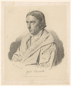 Portret van Johann Friedrich Overbeck