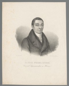 Portret van Johann Friedrich Röhr