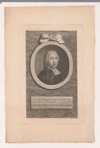 Portret van Johann Friedrich Tiede