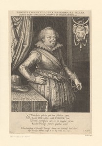 Portret van Johann Friedrich von Württemberg
