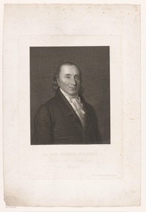 Portret van Johann Friedrich Wilberg
