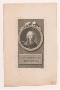 Portret van Johann Friedrich Wilhelm Jerusalem
