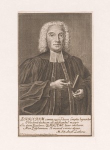 Portret van Johann Friedrich Ziegler