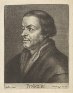 Portret van Johann Froben