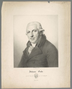 Portret van Johann Gabe