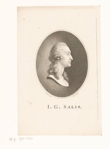 Portret van Johann Gaudenz, Freiherr von Salis-Seewis