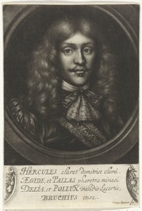 Portret van Johann Georg Bruck