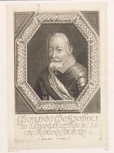 Portret van Johann Georg I von Sachsen