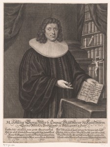 Portret van Johann Georg Mertz op 38-jarige leeftijd