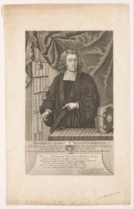 Portret van Johann Georg Neumann