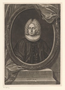 Portret van Johann Georg Pritius