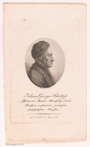 Portret van Johann Georg Schulthess