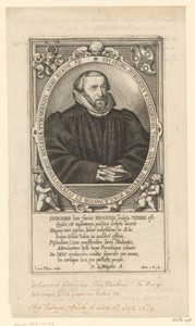 Portret van Johann Georg Sigwart op 58-jarige leeftijd