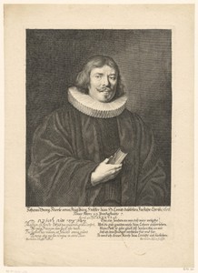 Portret van Johann Georg Stierle