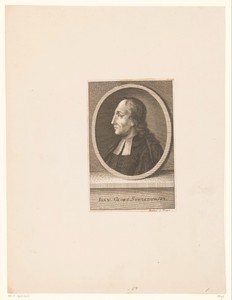Portret van Johann Georg Strzedowsky