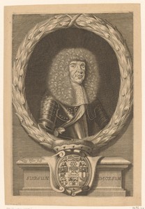 Portret van Johann Georg van Saksen