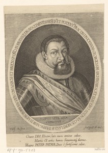 Portret van Johann Georg van Saksen