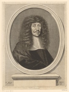 Portret van Johann Georg Volckamer