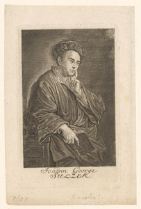 Portret van Johann George Sulzer