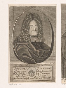 Portret van Johann Gottfried