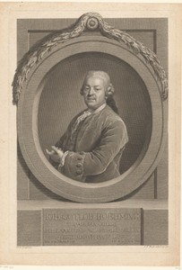 Portret van Johann Gottlob Böhme
