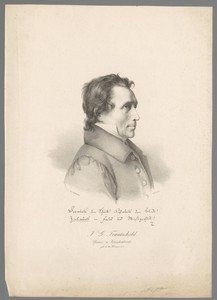 Portret van Johann Gottlob Trautschold
