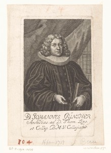 Portret van Johann Günther