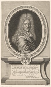 Portret van Johann Gunther Nürnberger op 59-jarige leeftijd