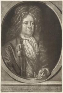 Portret van Johann Heinrich Biehler