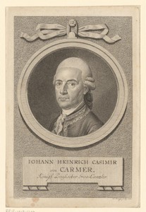 Portret van Johann Heinrich Casimir von Carmer