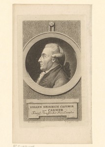 Portret van Johann Heinrich Casimir von Carmer