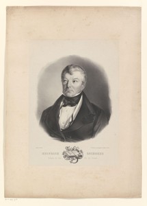 Portret van Johann Heinrich Daniël Zschokke