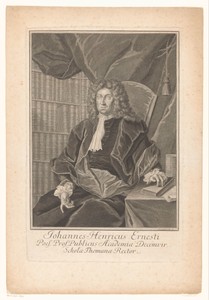 Portret van Johann Heinrich Ernesti