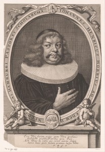 Portret van Johann Heinrich Horb