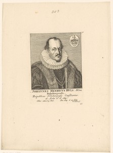 Portret van Johann Heinrich Hüls