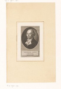 Portret van Johann Heinrich Jung-Stilling