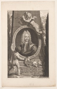 Portret van Johann Heinrich Lochner