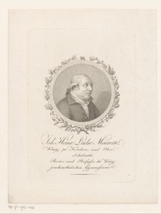 Portret van Johann Heinrich Ludwig Meierotto