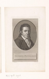 Portret van Johann Heinrich Pestalozzi