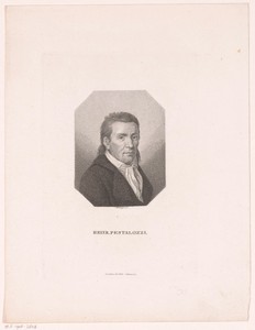 Portret van Johann Heinrich Pestalozzi