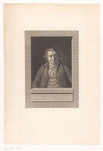 Portret van Johann Heinrich Rahn