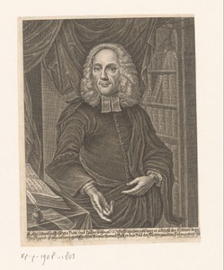Portret van Johann Heinrich Schmuckers
