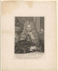 Portret van Johann Heinrich von Berger